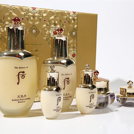 【中欧班列精选】后天气丹花献光彩紧颜水乳霜护肤7件套装 RL 商品图1