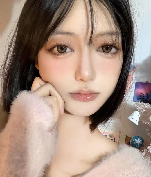 【年抛】麻球棕 Aromi   | 大直径14.5 着色13.9 | 【同品牌多副美瞳更划算，选款色板在详情页内】，棕色狗狗眼美瞳 商品图8