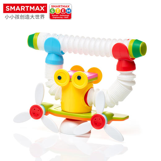 比利时Smartmax 小小机器人加强版儿童拼搭玩具环保材质多种搭建方式 3岁+ 商品图3