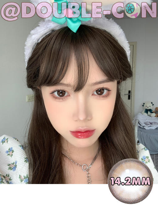 WINNI-EYE 厚乳拿铁 10片/盒（日抛型） 商品图0