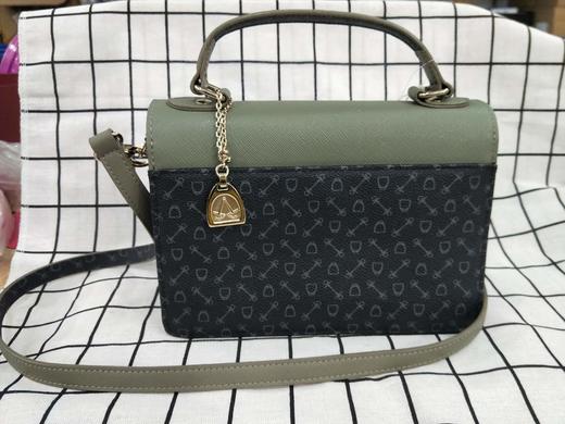 6924621641654Why 同款时尚牛皮配印花精致斜挎手提包女包长宽高21*5*15cm【轻微划痕】 商品图1