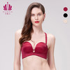 贝佳人光面无痕文胸美背交叉肩带小胸聚拢舒适品牌内衣女BW91824 商品缩略图0