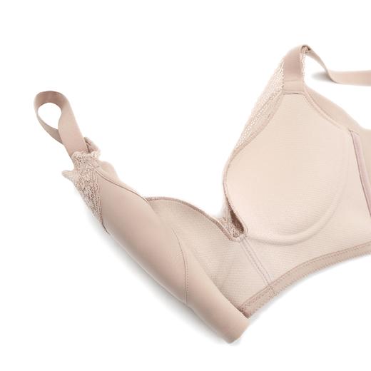 贝佳人新品3/4无钢圈中厚杯调整文胸无痕侧收养护内衣女BW952004 商品图4