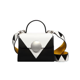 8172A71801M03M03F 迪桑娜DISSONA   新款真皮手提包时尚女包  19.5x9x14.5cm【金属微花，印痕】