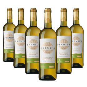 【整箱购买】普莱密斯庄园白葡萄酒 Premius Bordeaux Blanc 2020 6*750ml