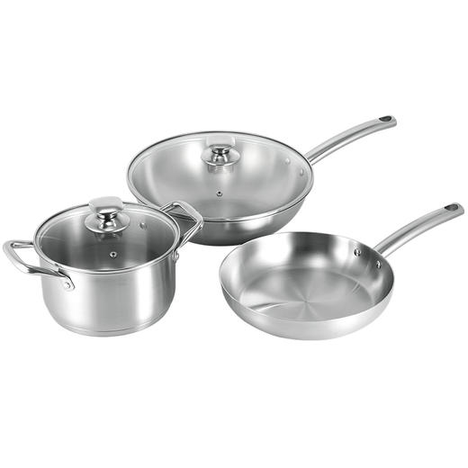 【专柜多样屋】- 维恩系列不锈钢锅具5件套 商品图2