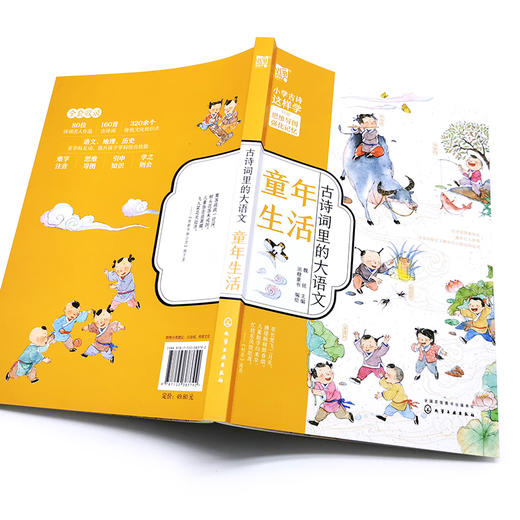 古诗词里的大语文 童年生活 6-12岁小学生必读古诗词注音版 小学生古诗词大全 儿童历史故事绘本 小学生中国历史故事课外阅读书籍 化学工业出版社 9787122383792 商品图4
