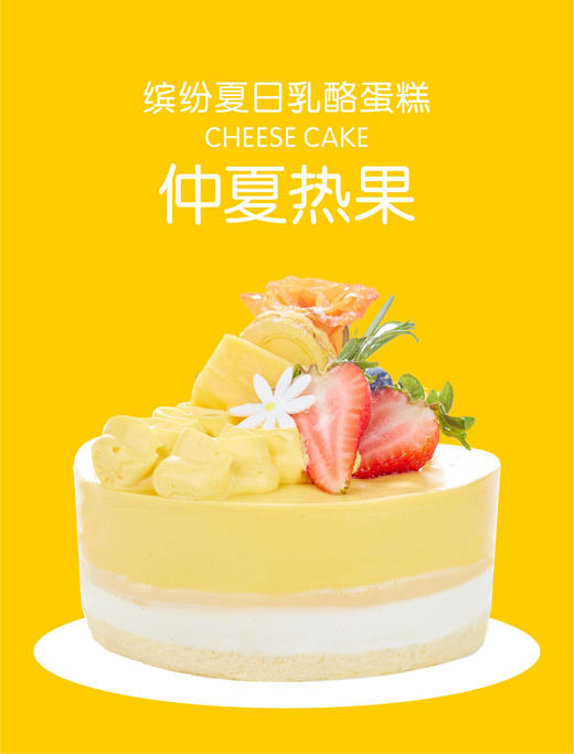 仲夏热果（缤纷夏日乳酪蛋糕） 商品图1