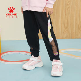  KIDS卡尔美童装女童针织长裤春季新款纯棉时尚休闲长裤