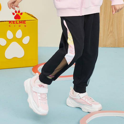  KIDS卡尔美童装女童针织长裤春季新款纯棉时尚休闲长裤 商品图1