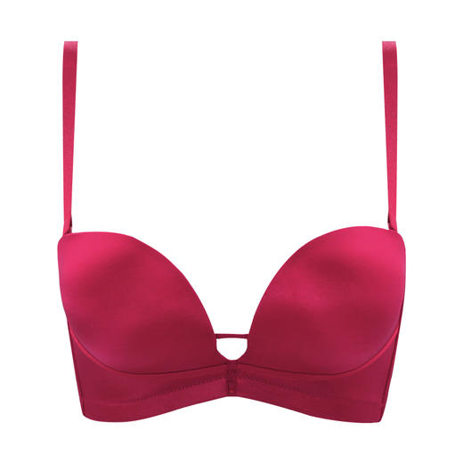 贝佳人光面无痕文胸美背交叉肩带小胸聚拢舒适品牌内衣女BW91824 商品图1