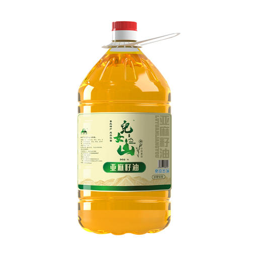 儿女山炒菜专用亚麻籽油5L 商品图0