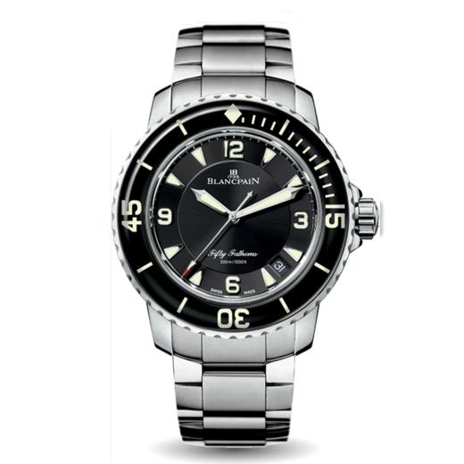 宝珀 Blancpain 五十噚系列男士自动机械腕表 5015-1130-71S 商品图0