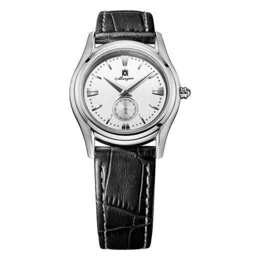 2017102700012	名爵Manjaz	 优雅百搭女腕表瑞士进口石英表女士手表（无盒没电）【瑕疵看图】 商品图0