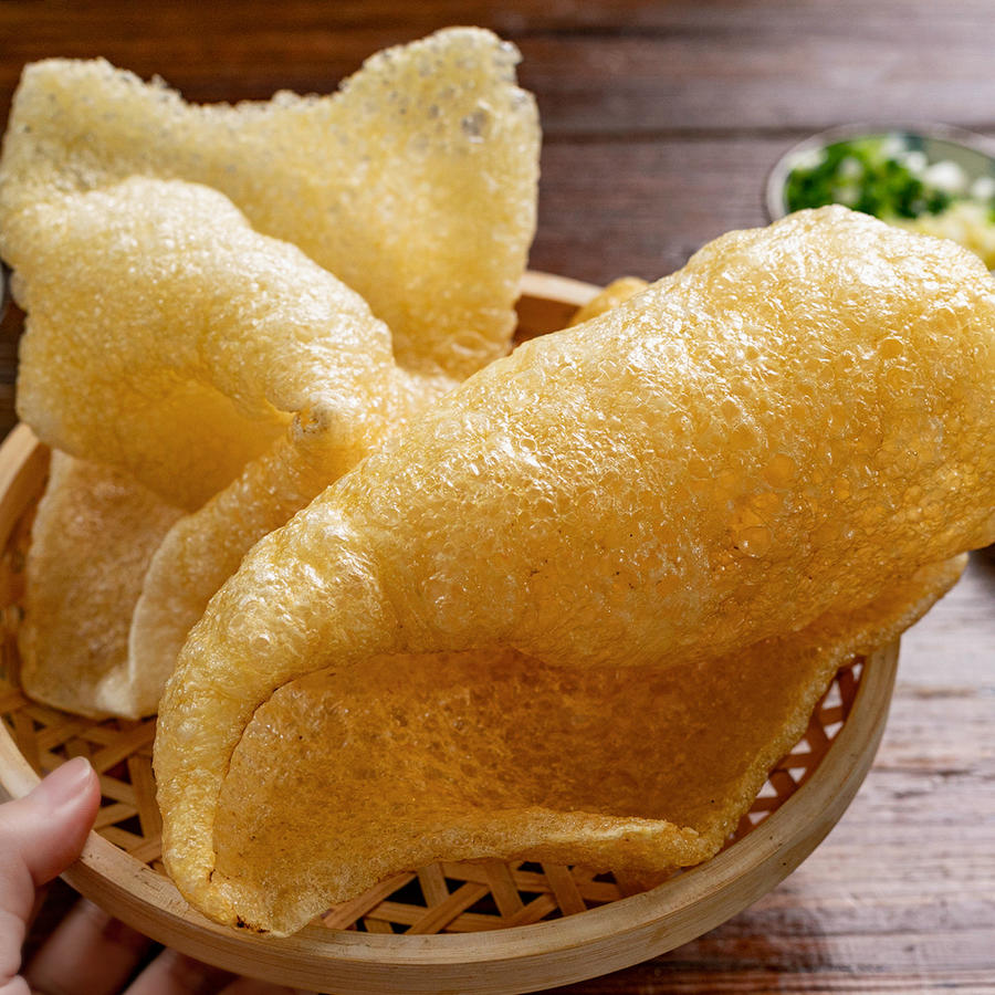 黄金皮肚|色泽金黄,随手一蒸比海鲜还鲜|猪皮