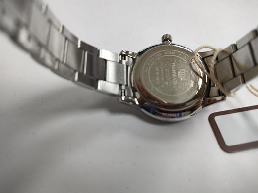 S00002634 天王TIAN WANG 简约时尚男士女士石英表皇冠秒针钢带情侣手表31193【划痕明显】（无电） 商品图3