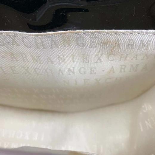 00003291348 AX Armani Exchange19春夏新款女士手提斜跨两用设计手提包 长宽高16*6*12cm【包内有些脏、磁扣微花、轻微划痕】 商品图4