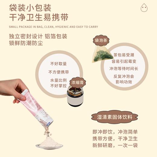 换新链接下单】臻皙 湿清素固体饮料15g*14袋/盒*1盒装[D类] 商品图9
