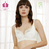 贝佳人新轻薄美背聚拢水晶杯文胸软钢圈上托大胸显小蕾丝内衣女BW93902 商品缩略图0