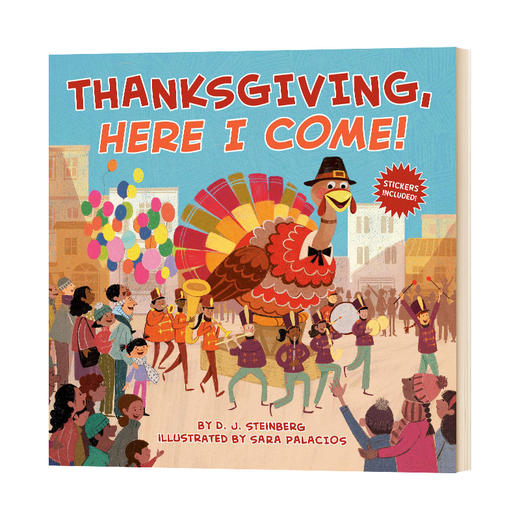 感恩节，我来了！ 英文进口原版 Thanksgiving, Here I Come! 商品图0