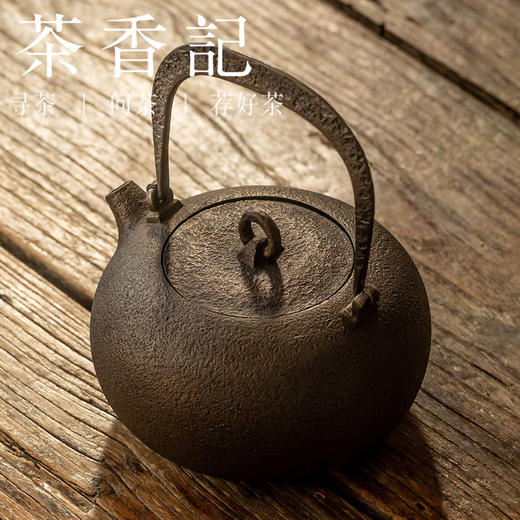茶香记  晋韵堂铁壶  恬静  传统工艺  失蜡法制壶   仿古造型 商品图1