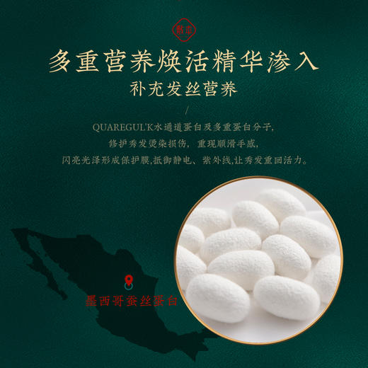 敷本多肽蛋白护发喷雾改善毛躁柔顺修复烫染分叉受损干枯头发女 商品图2