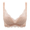 贝佳人新品花纹蕾丝调整型文胸无钢圈零束缚美背内衣透气聚拢BW952022 商品缩略图1