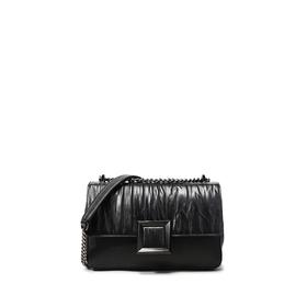 6920658637523	邓禄普DUNLOP	新款纯色头层牛皮时尚休闲百搭单肩斜挎包女包【瑕疵看图】