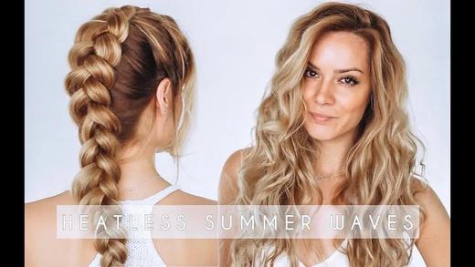 Heatless Summer Waves Hair Tutorial 商品图0