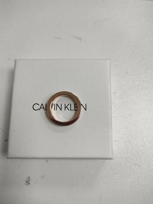 YMSKJ06PR140107 	卡尔文克雷恩Calvin Klein	7号 内圈周长54.4mm ck戒指护刻系列男女情侣款对戒满天星生日礼物 商品图3