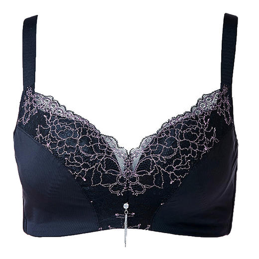 (直播秒杀)胸衣显胸小内衣女无钢圈大胸显小文胸薄款聚拢缩胸 商品图1