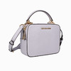 192877329268 迈克高仕MICHAEL KORSMK KARLA女士小号拉链手提单肩斜跨小方包  19x6x14cm（薰衣草紫） 商品缩略图1