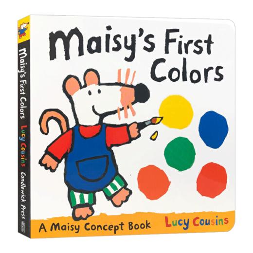 小鼠波波颜色认知书 英文原版 Maisy's First Colors 儿童英语启蒙纸板书 Lucy Cousins 英文版进口原版书籍 商品图3