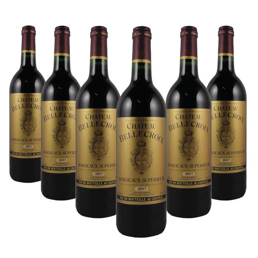 【整箱购买】贝尔克洛斯城堡优级波尔多红葡萄酒 Chateau Bellecroix Bordeaux Superieur 6*750ml 商品图0
