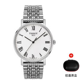 HCT1094101103300X  天梭TISSOT  魅时系列钢带男士石英表【没电】