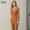 IWY/焦糖色时尚不规则通勤女士西装套装 CP11375 商品缩略图4