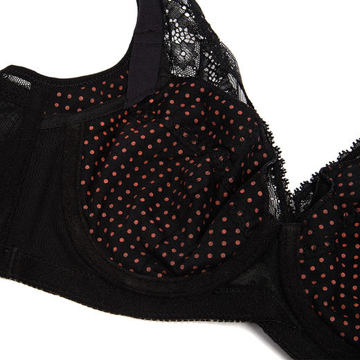 贝佳人正品收副乳聚拢调整型背心式内衣女薄款大胸显小全罩杯文胸 商品图3