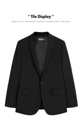 太平鸟男装 2022春季新款西装时尚潮流西服B1BAC1X13
