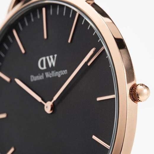 7350068244681 丹尼尔惠灵顿DANIEL WELLINGTON DW36mm石英手表专柜同款黑表盘皮质表带女士手表其他颜色均码（可能没电）（瑕疵看图） 商品图1