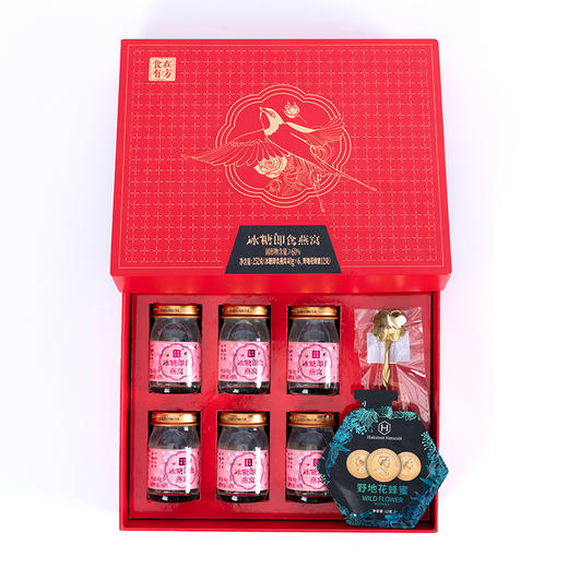 OAF食在有方 冰糖即食燕窝40g（含量60%）*6瓶 商品图1