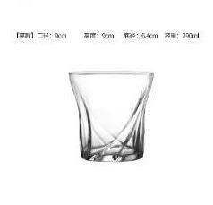 【已绝版】螺旋玻璃杯 大号290 商品图0