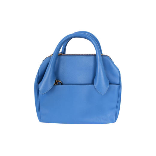 NB15S0501500CIELF ANTEPRIMA商务通勤休闲风女款时尚拉链纯色牛皮托特手提包（拉链不顺畅）  260mm x 190mm x 140mm 商品图2