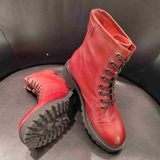 LFGJ 0332，休闲百搭真皮小短靴。 商品图3