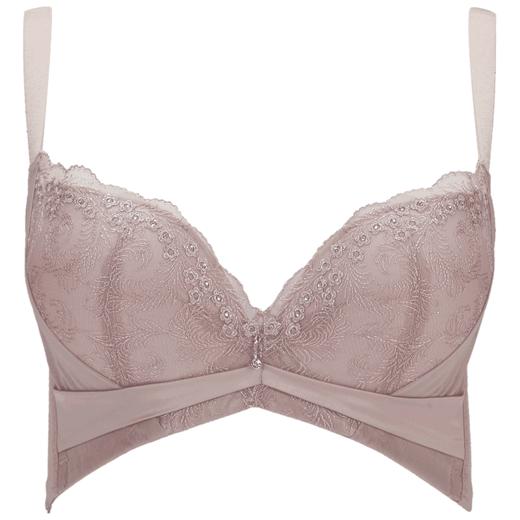 贝佳人正品小花刺绣小胸罩杯性感微乳软钢圈聚拢上托透气文胸 商品图1