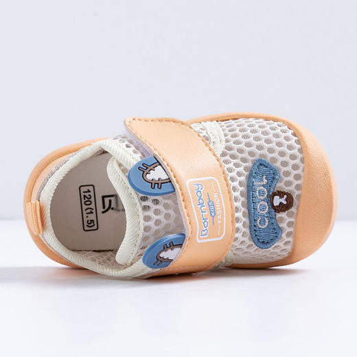贝贝怡官方童鞋新款夏季男女宝宝鞋软底透气小童学步鞋防滑鞋 商品图9