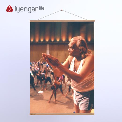 艾扬格 Life 大师款挂轴实木挂画C 商品图0