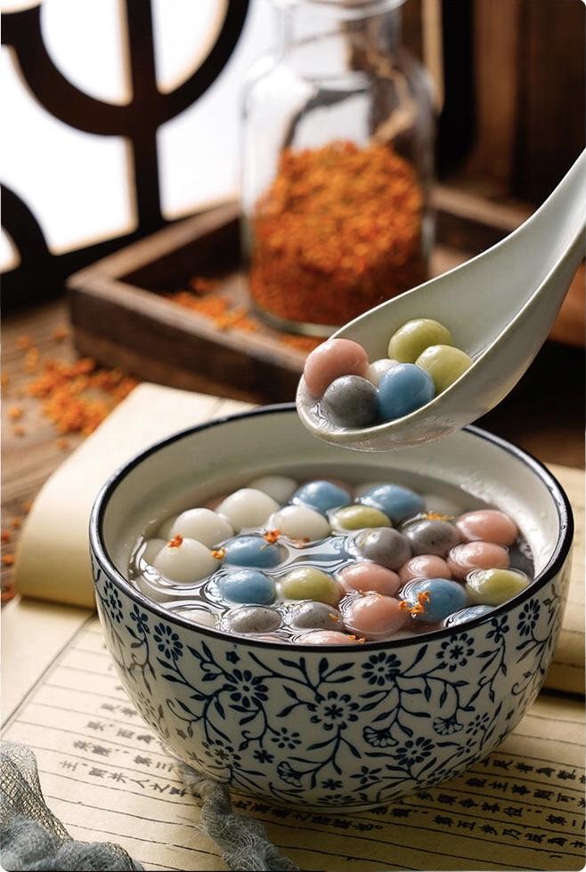 中华老字号宁波特产缸鸭狗五彩圆子汤圆元宵小汤圆