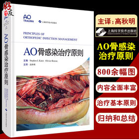 AO骨感染治疗原则 高秋明 主译 医源性感染临床医学外科学骨科 肌肉骨骼系统感染治疗 上海科学技术出版社9787547850015