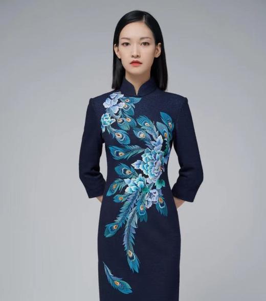 蔓楼兰/LOMELL 雀语芳华旗袍 商品图0