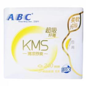 ABC卫生巾日用240mm超吸纤薄8片装